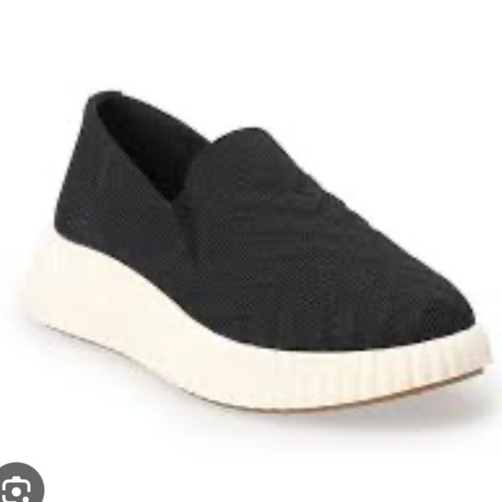NIB Big Girls Sonoma Goods for Life Scarlette Wedge Slip On Sneakers